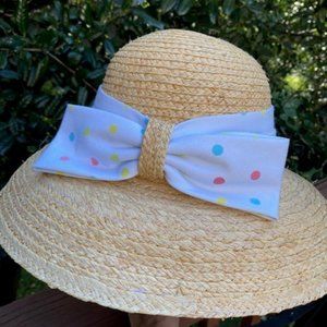 VTG OLD COUNTY ROAD 100% Straw Sun Hat